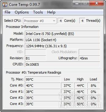 core temp-coretemp温度准吗