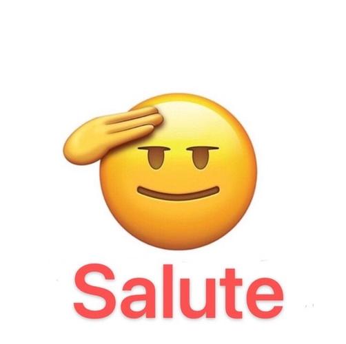 salute-salute敬礼