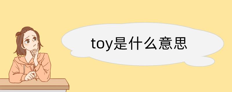 toy什么意思-Toy什么意思翻译