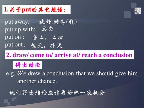 conclusion-conclusion短语