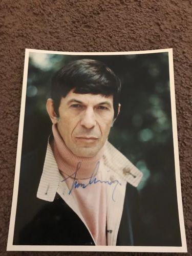 leonard nimoy-leonard nimoy 圣诞节签名