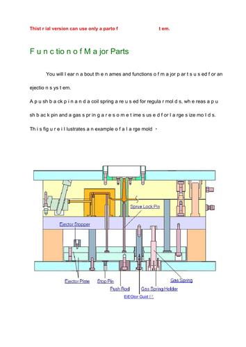 模具英语-模具英语怎么读