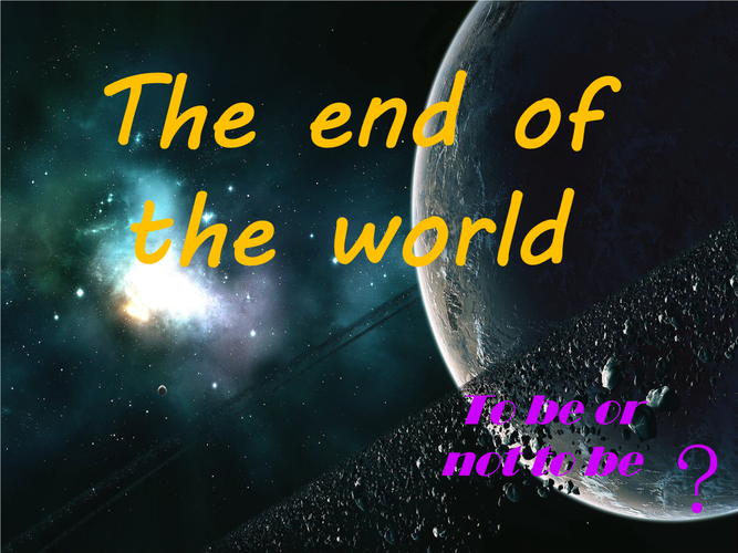 世界末日英语-世界末日英语怎么写
