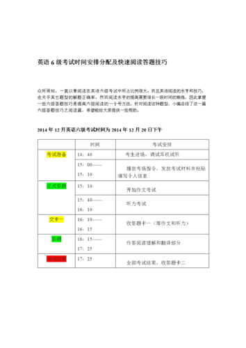 2013年英语六级考试时间-2013年英语六级考试时间表