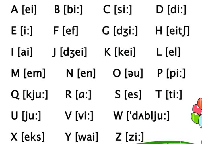 英文字母正确读音-英文字母正确读音视频